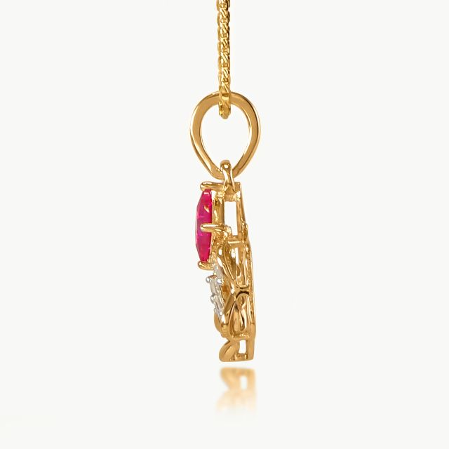 Rosetta Luxe Diamond Pendant
