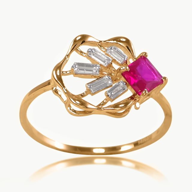 Rosetta Luxe Diamond Ring