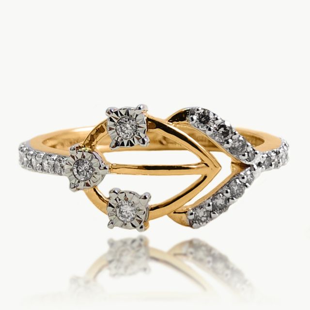Eimear Arrow Design Diamond Rings