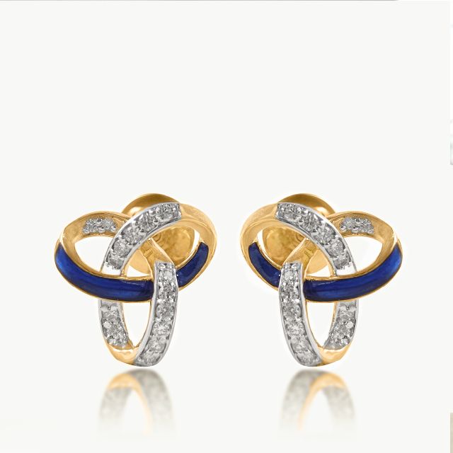 Forever Intertwined Diamond Earrings