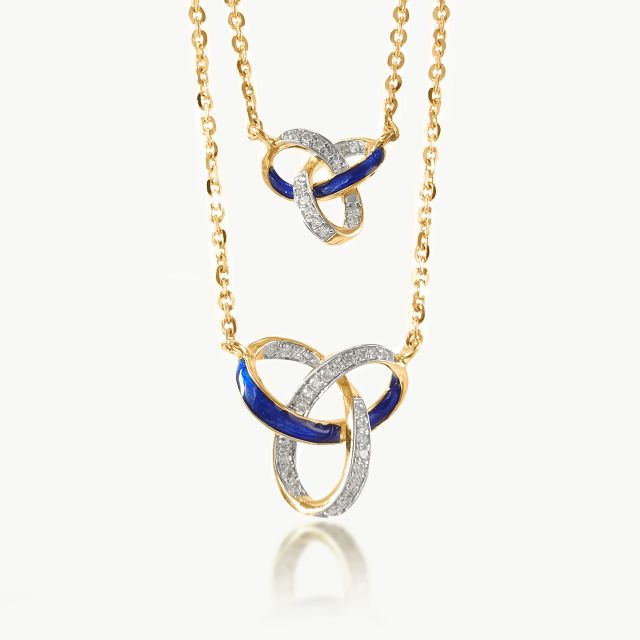 Forever Intertwined Diamond Necklace