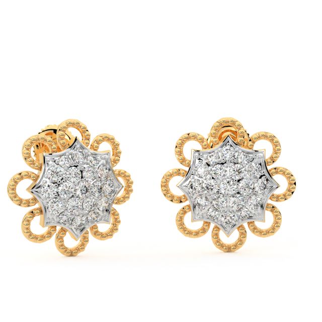 Prisha Charm Diamond Earrings