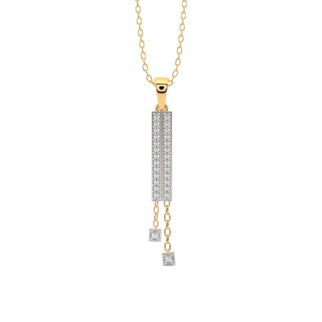 Flashdance Diamond Pendant