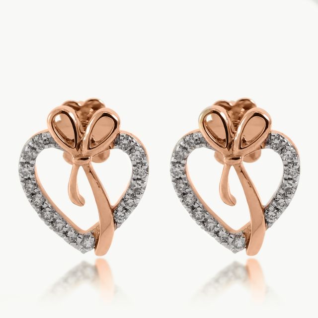 Hradha  Designer Diamond Stud Earrings