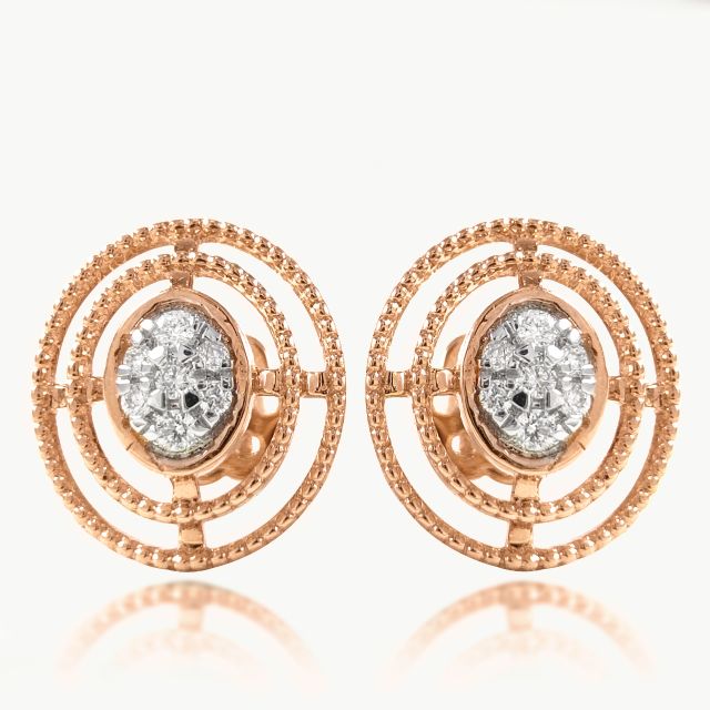 Midoval design diamond Earrings