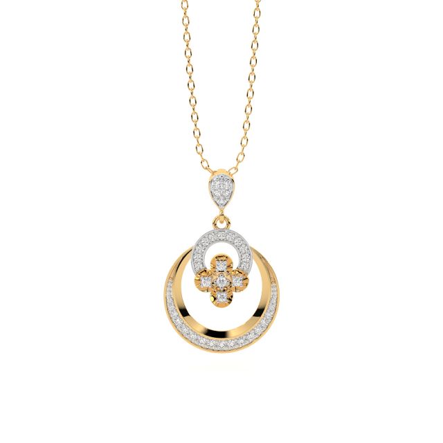 Urban Blossoms Diamond Pendant