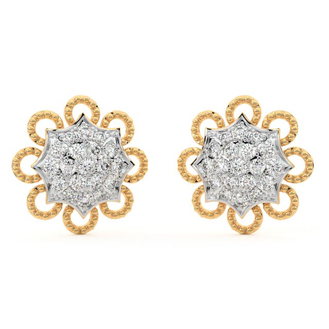 Prisha Charm Diamond Earrings