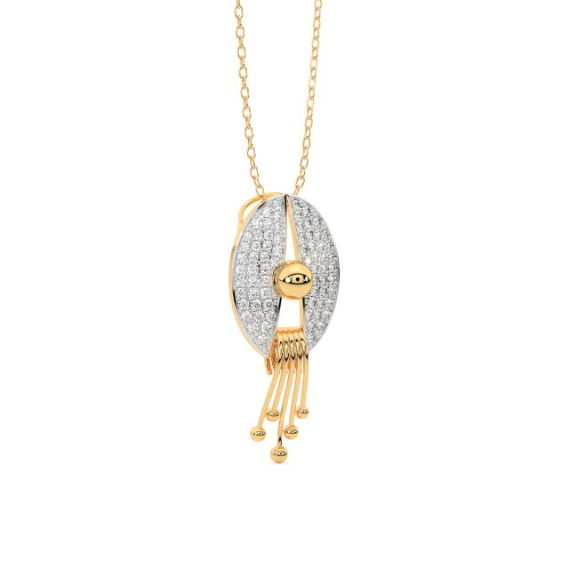 Stylish Designer Diamond Pendant