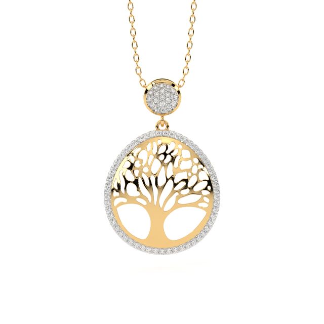 Mother Nature Diamond Pendant