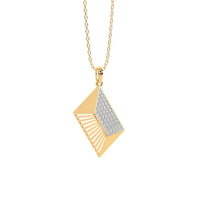 Tweed At Work Diamond Pendant
