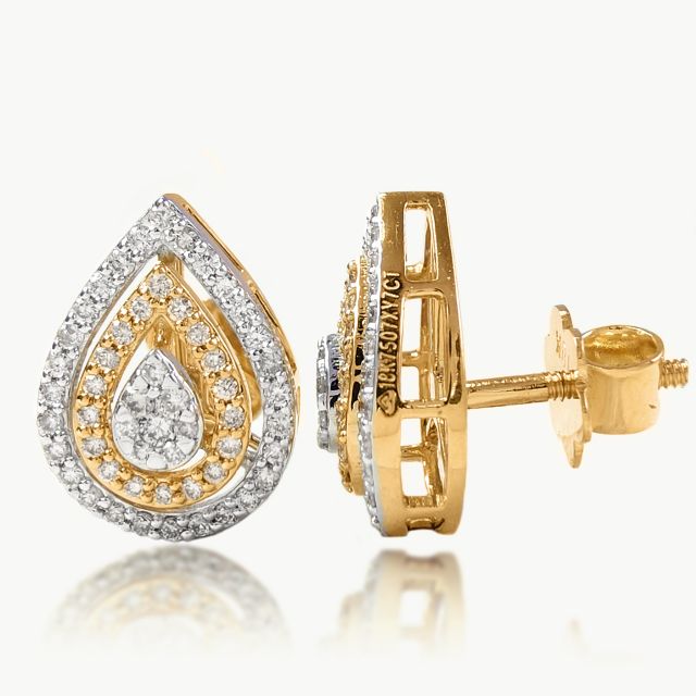 Sophia Diya Design Diamond Earrings