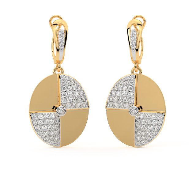 Baby Bloomer Diamond Earrings