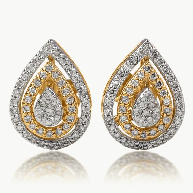 Sophia Diya Design Diamond Earrings
