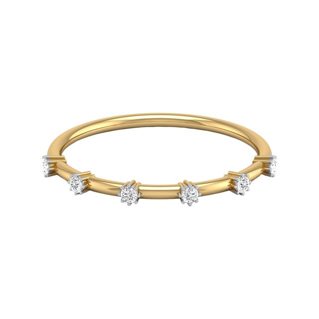 Simple Design Diamond Ring