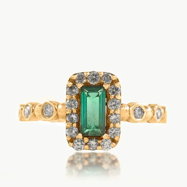 Faith Square Designer Diamond Ring