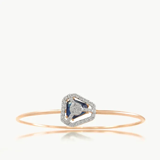 Oviya Round Diamond Bracelet