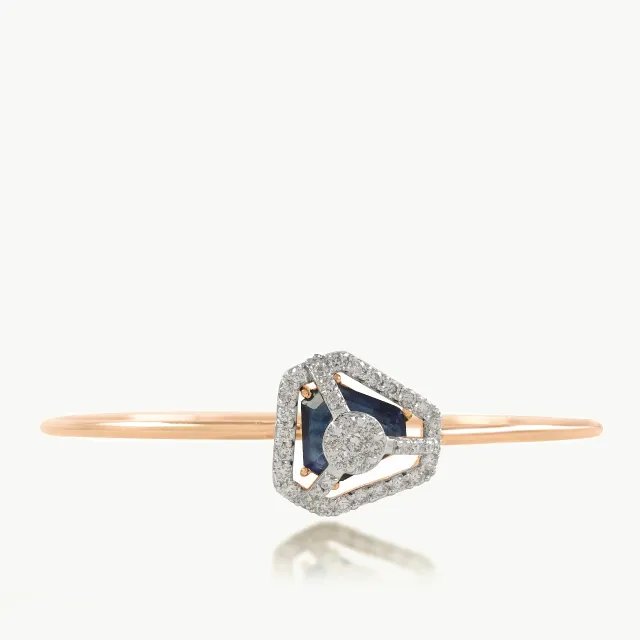 Oviya Round Diamond Bracelet