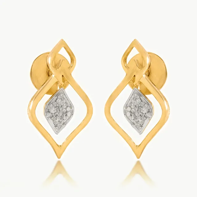 Stylish Design Diamond Earrings