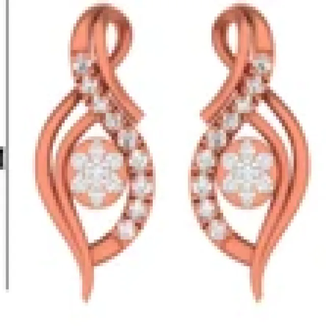 Stylish Diamond Earrings