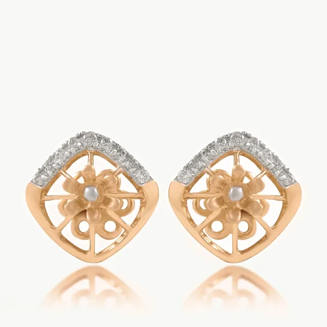 Yachi Design Diamond Earrings