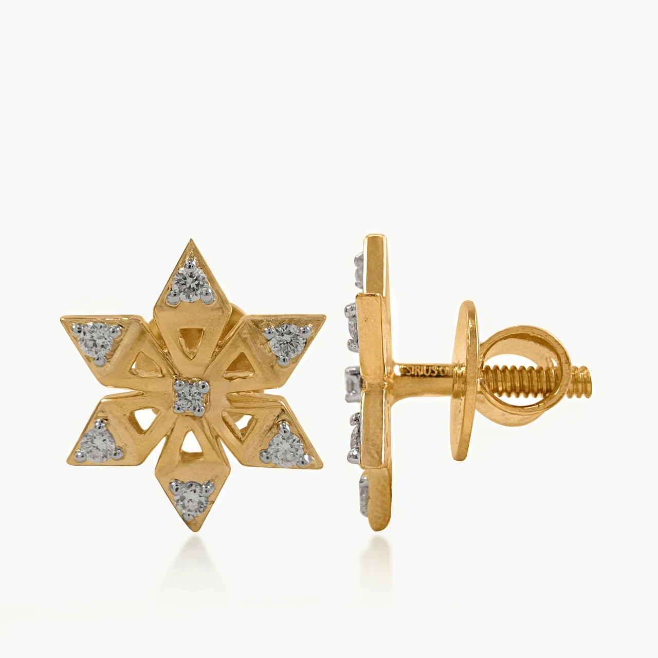 Nova Star Bloom Diamond Studs