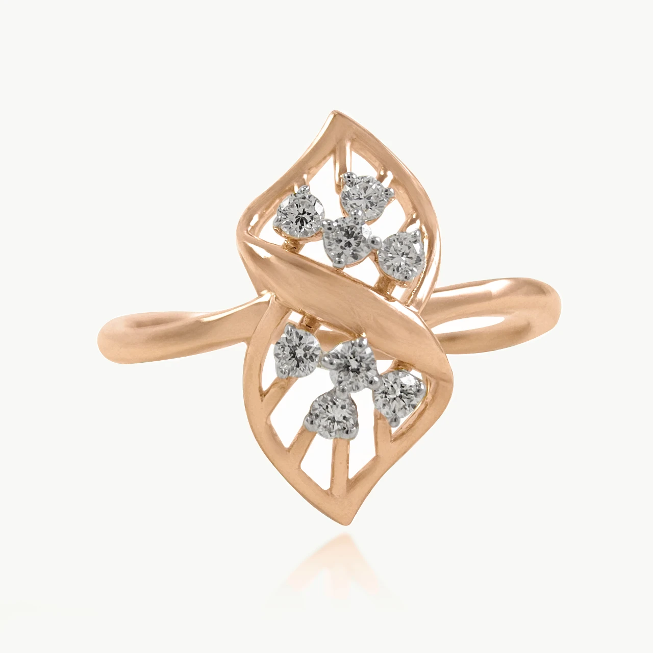 Petal Dew Diamond Ring