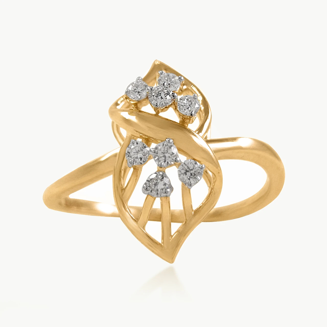 Petal Dew Diamond Ring