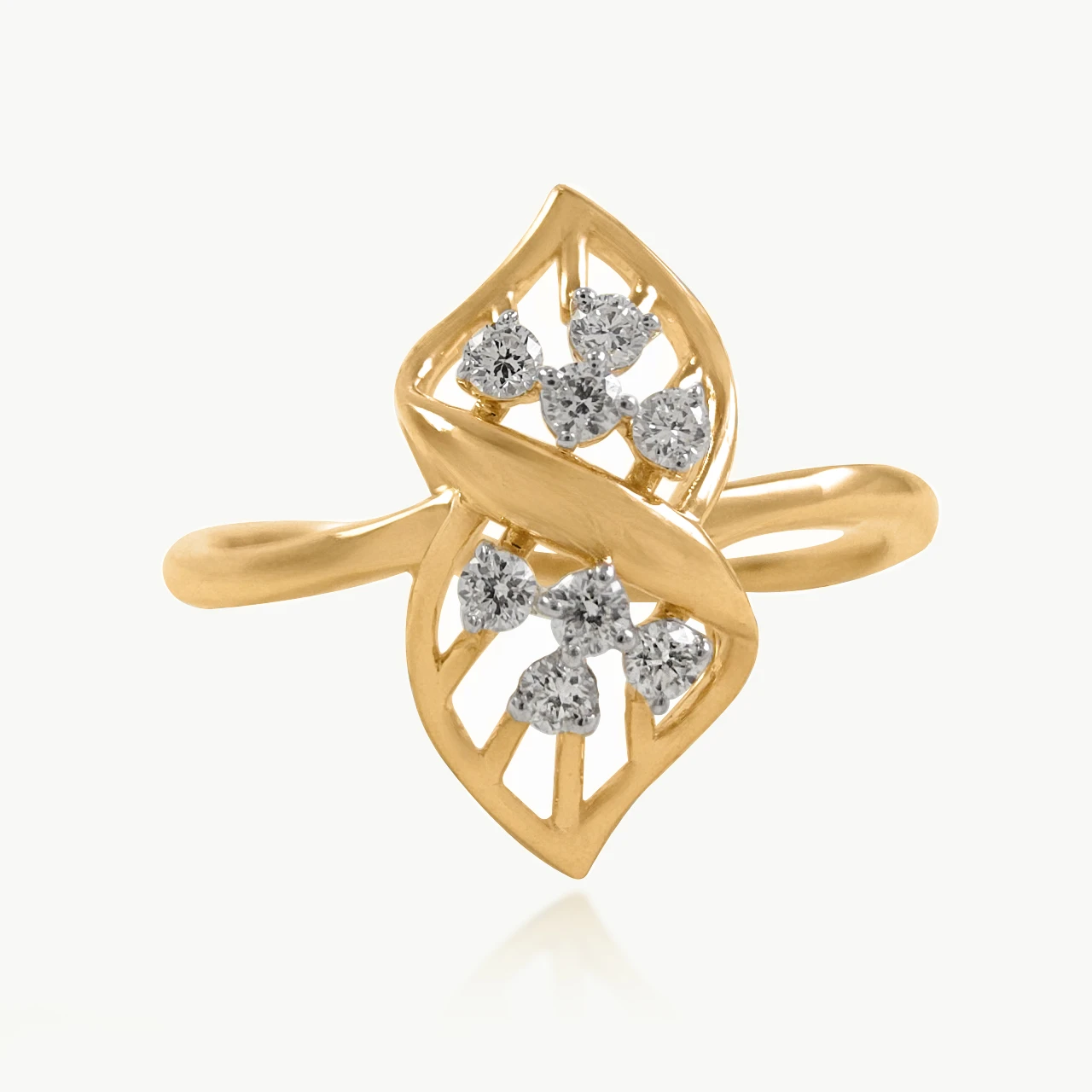 Petal Dew Diamond Ring