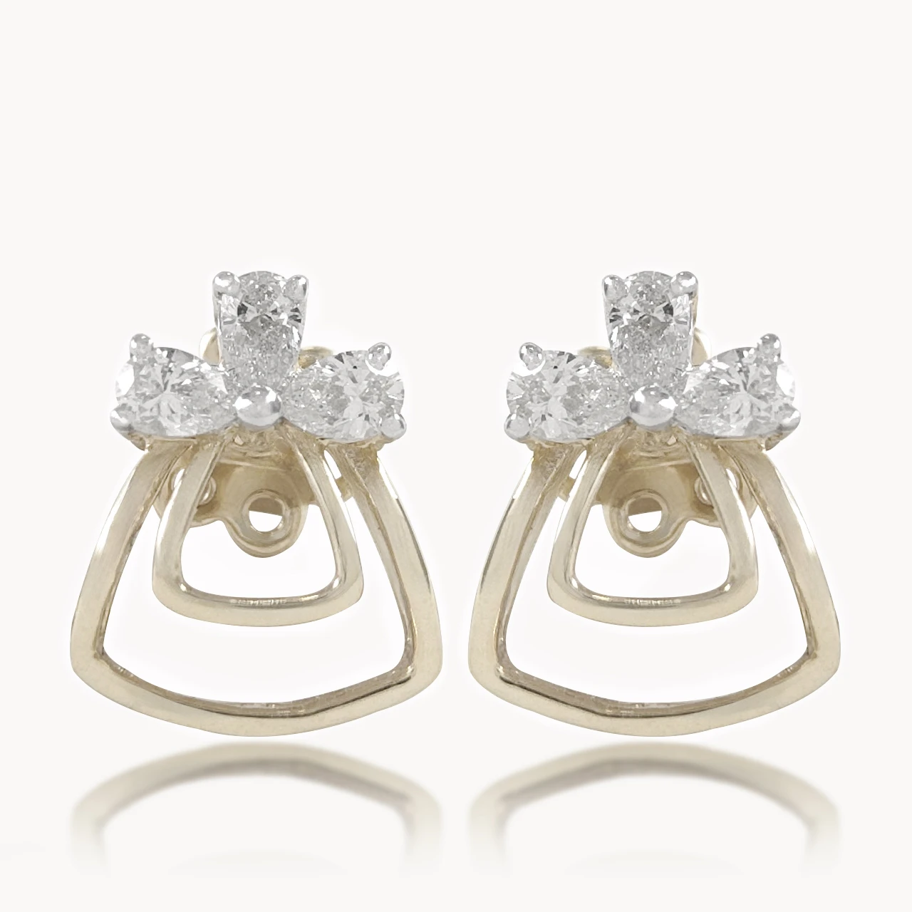 Pure Design Diamond Earrings