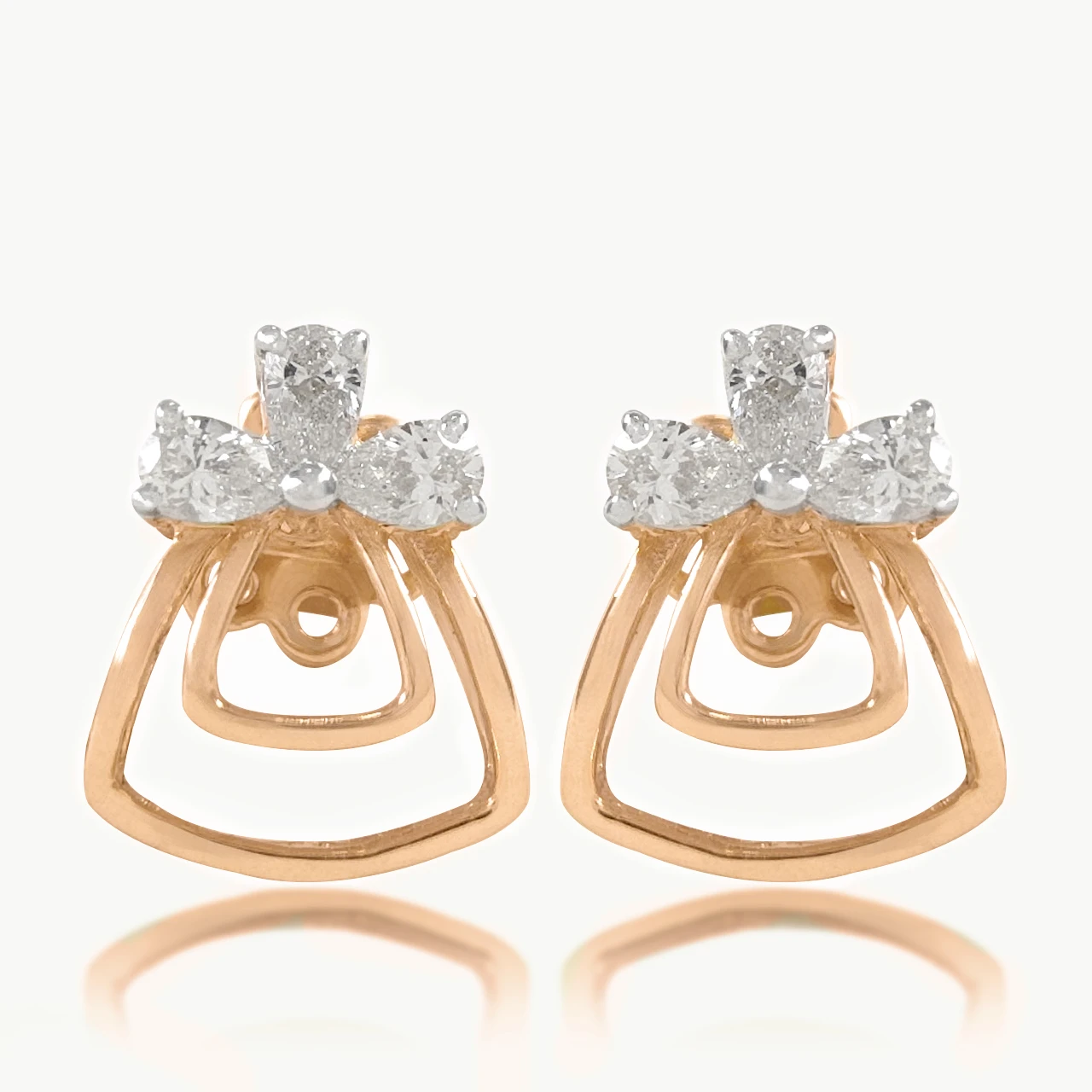 Pure Design Diamond Earrings