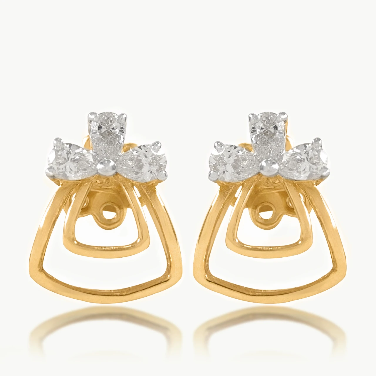 Pure Design Diamond Earrings