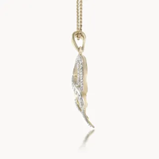 A Unique Design Diamond Pendant