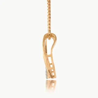 Aura Loop Diamond Pendant