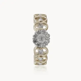 Aurora Petals  Diamond Ring