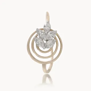 Circular design Diamond ring