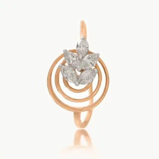 Circular design Diamond ring