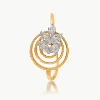 Circular design Diamond ring