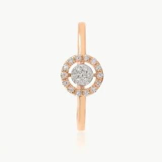 Classic Orbital Diamond Ring