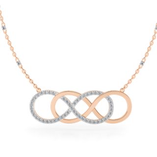 Double Infinity Design Pendant