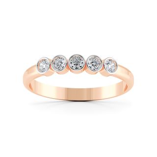 Five Stone Designer Diamond Ring