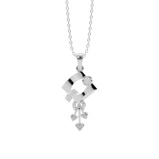 Abel Round Diamond Office Wear Pendant