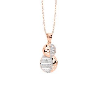 Irvin Round Diamond Office Wear Pendant