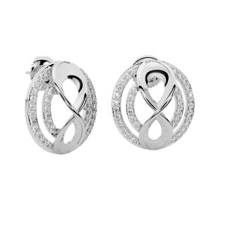 Lerola Round Diamond Stud Earrings