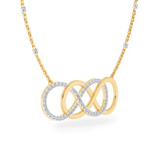 Double Infinity Design Pendant