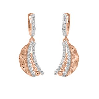 Moon Lace It Up Diamond Earrings