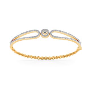 Classic Chain Design Diamond Bracelet