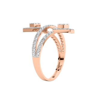 Shimmer Design Diamond Rings