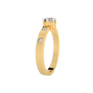 Victoria Diamond Solitaire Ring