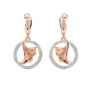 Floral Stylist Diamond Earrings