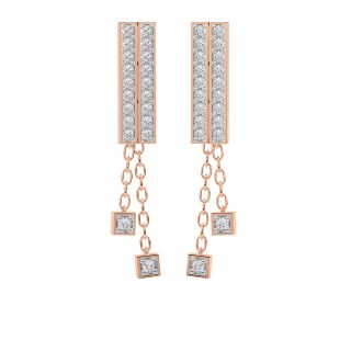 Flashdance Diamond Earrings